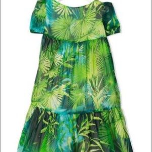 Versace Girls Jungle Print Dress - size 8A